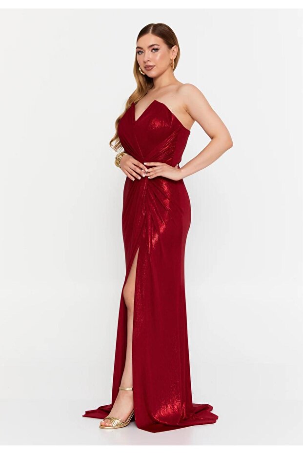 6119SIM SİMLİ ELBİSE - 2