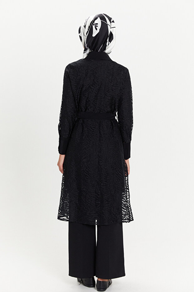 Zebra Desenli Twinset - 7