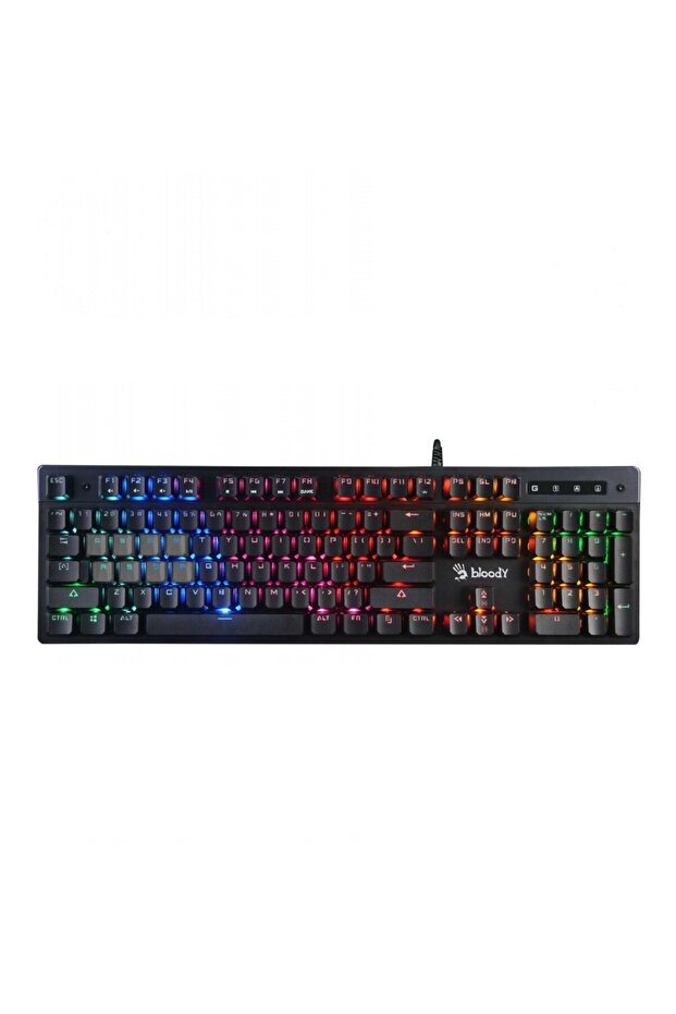 A4tech B500N gaming keyboard, wired, 106 keys, gray - 4
