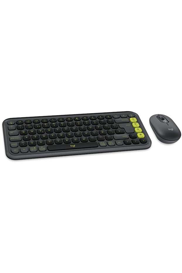 Kit Wireless Keyboard + Mouse POP ICON COMBO, Bluetooth, EasySwitch, Graphite - 3