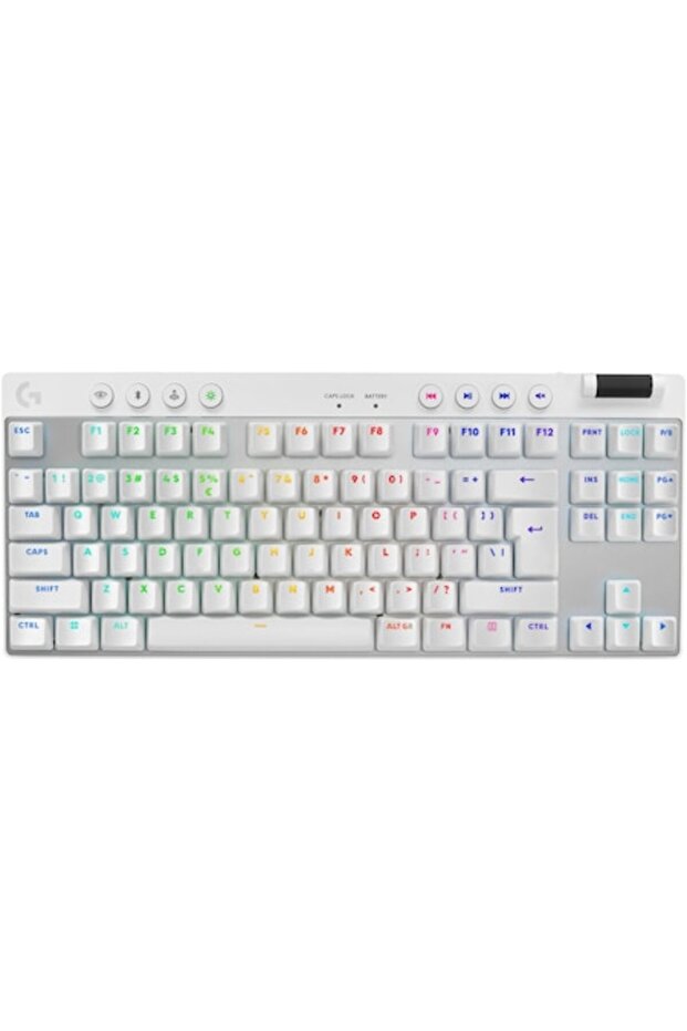 Gaming Keyboard G PRO X TKL Lightspeed, White