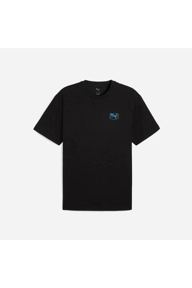 Graphıc Tee Siyah Erkek T-Shirt 688039-01 - 4