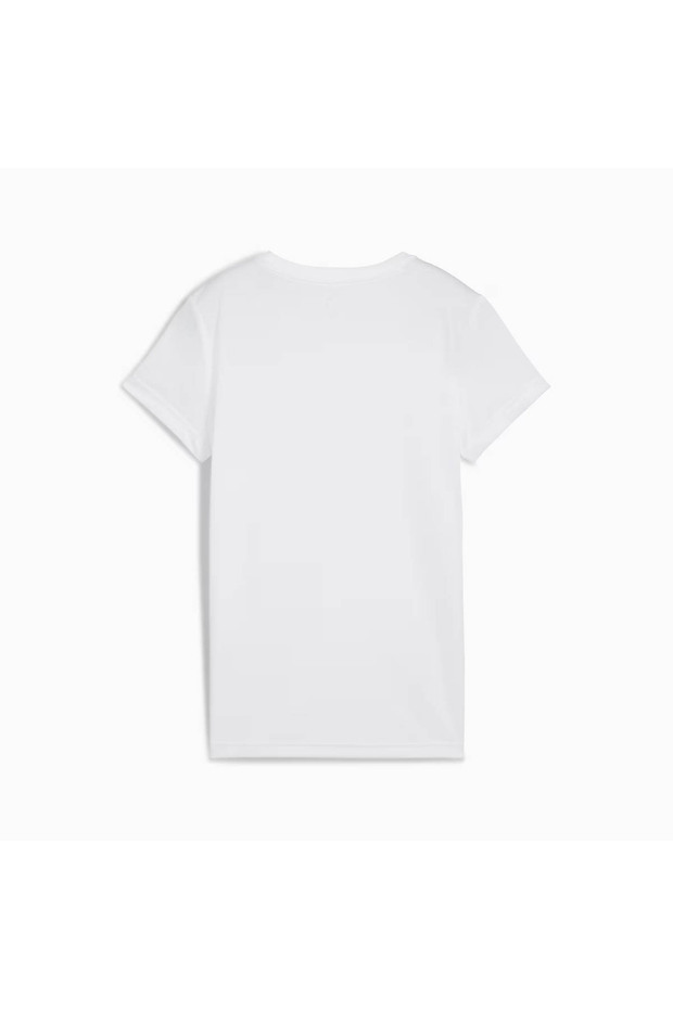 Ess Poly Tee Beyaz Kadın T-Shirt 682376-02 - 5