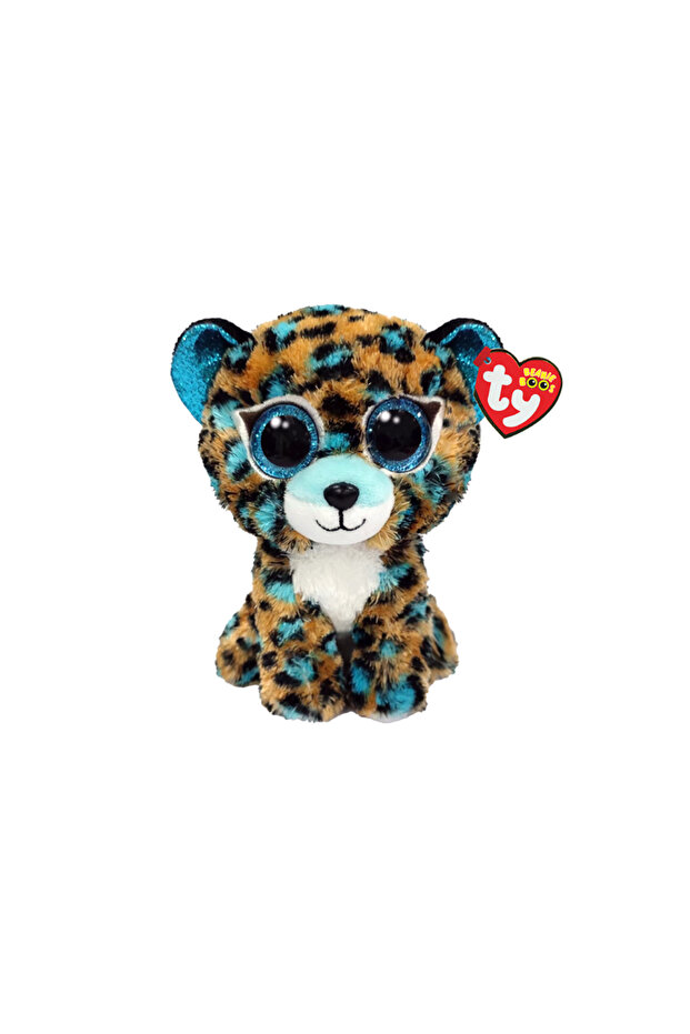 Leopard-Blue Reg Plush Toy