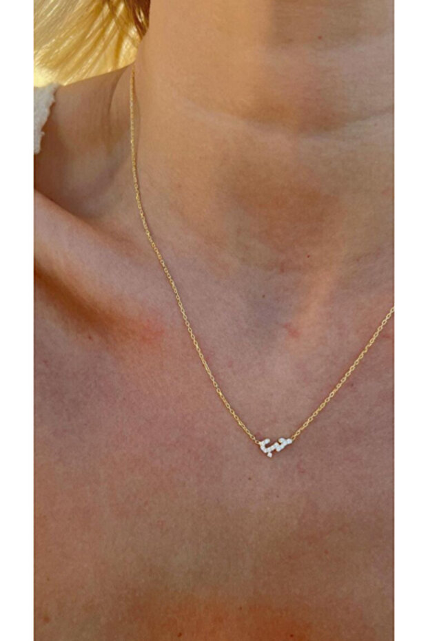 Arapça Aşk Kolye Love 925 Ayar - 1