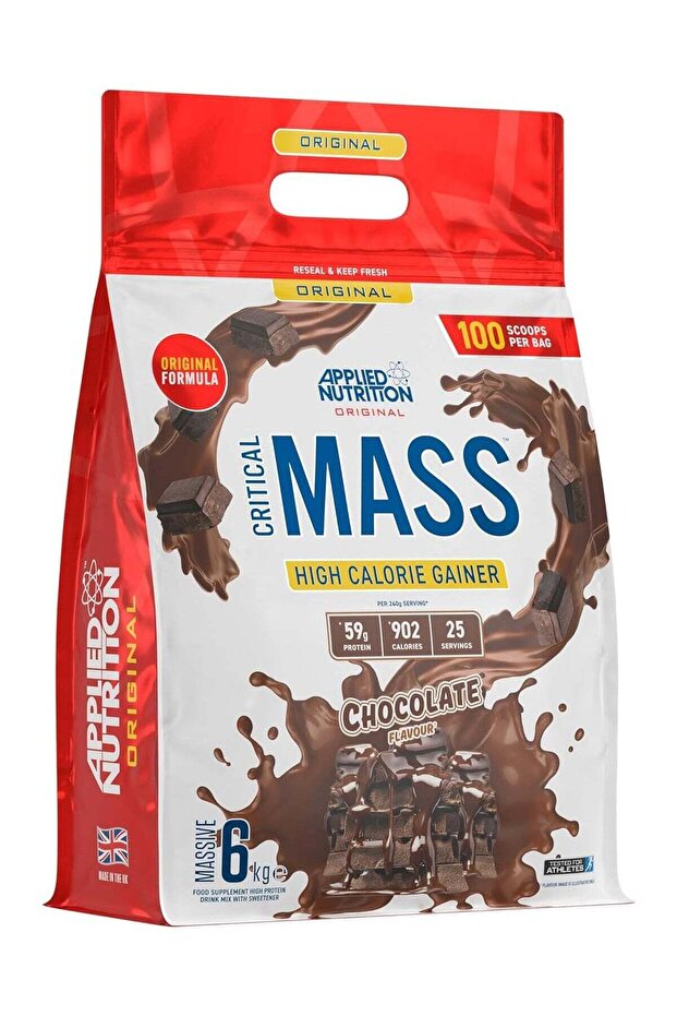 Critical Mass 6Kg Chocolate Flavor 25 Serving