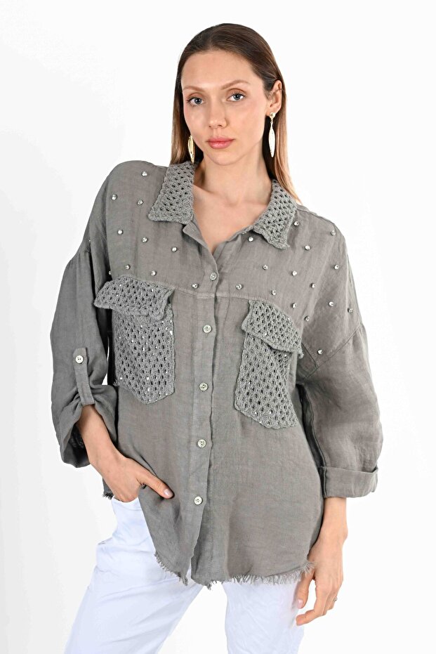Taşlı Gömlek - 2