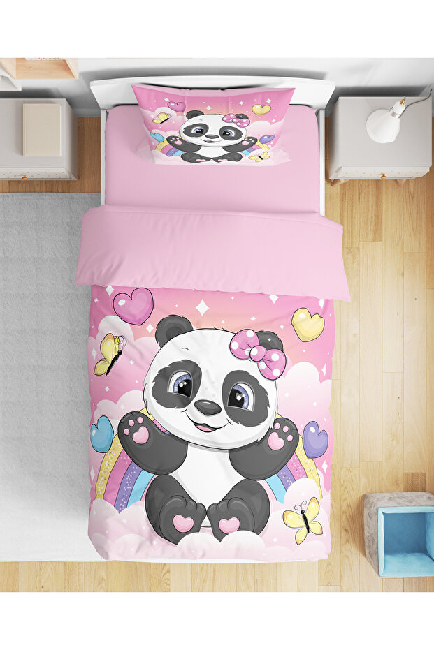 Duvet Coverhome Single Panda Pattern 3D Digital Bedding Set