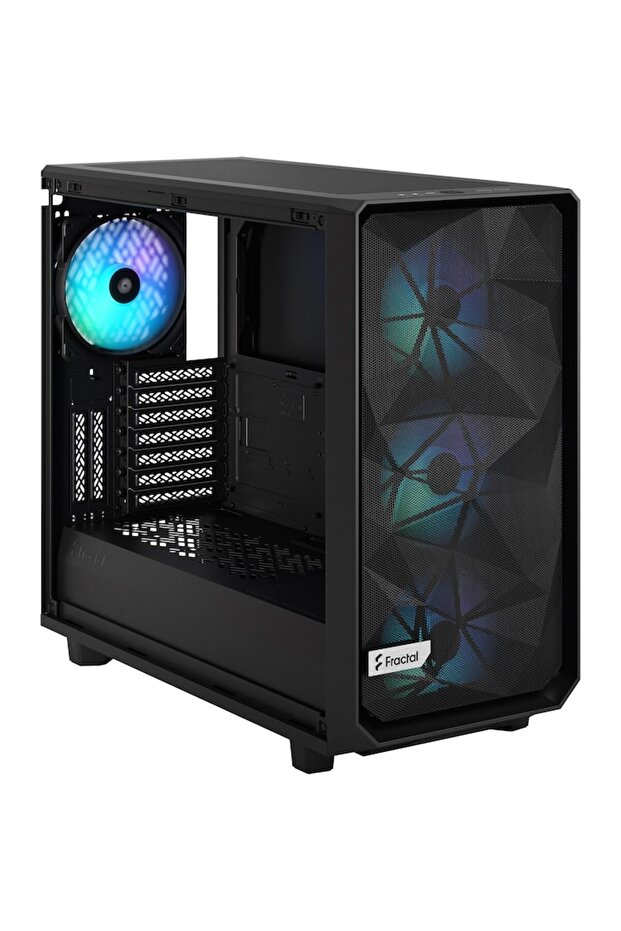 Fractal Design Meshify 2 RGB Black TGL Case (FD-C-MES2A-06) - 3