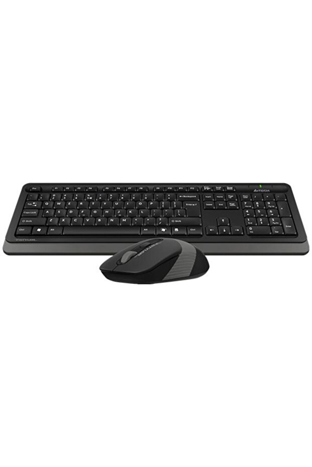 Kit Tastatură și Mouse A4tech, Fstyler FG10+FGK10, wireless, 104 taste, 2000dpi, Negru/Gri - 3