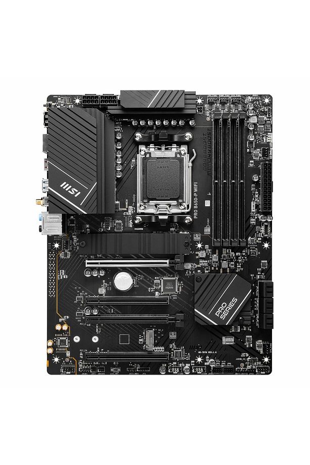 Pro B650-P WiFi DDR5 (7200MHz)OC M.2 HDMI/DP/USB-C PCIe 4.0 AM5 ATX Anakart - 2