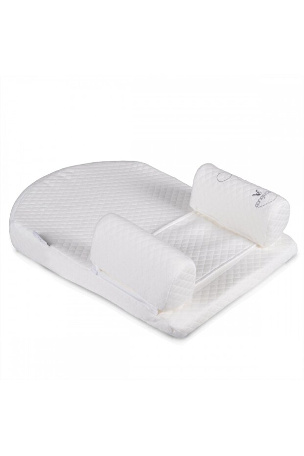 Sleepy Memory Foam Positioner, White - 1