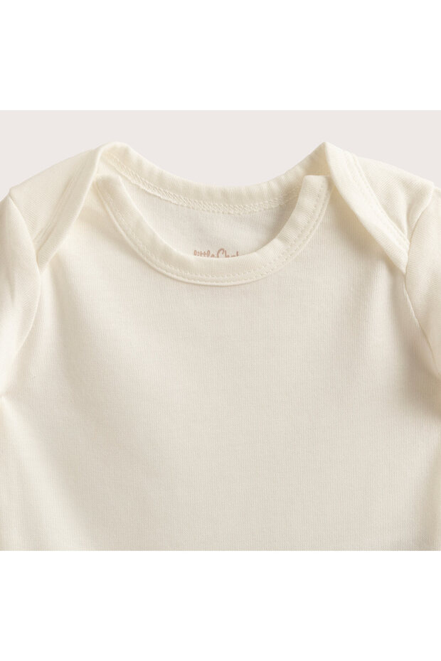 Henri Yeni Doğan 2'li Body Set Ekru/Bej - 2