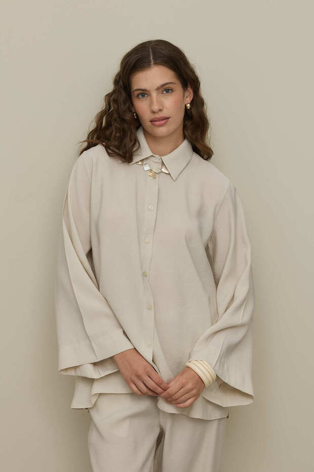 Basic Modal Gömlek Takım Taş - 2