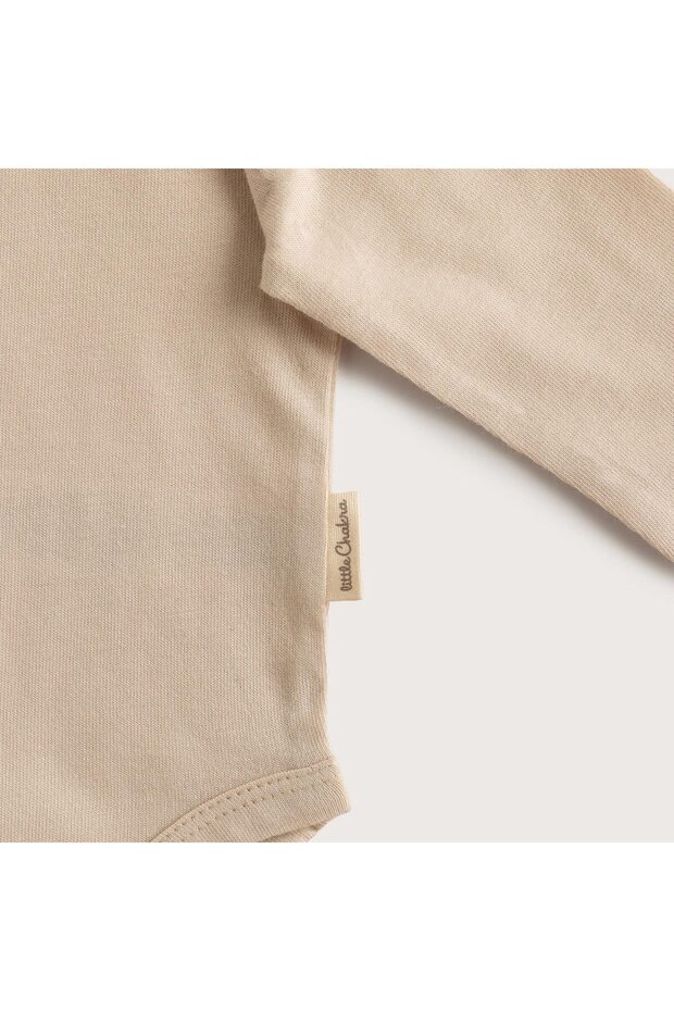 Henri Yeni Doğan 2'li Body Set Ekru/Bej - 7