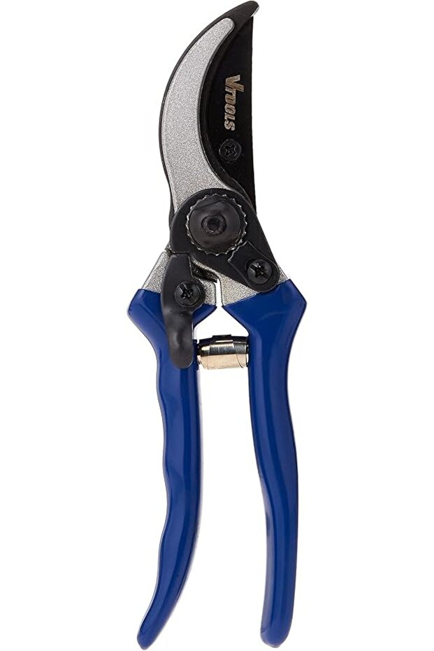 215mm Bypass Pruning Shears, Soft Grip Handle, Garden Clippers for Roses, Plants, Branches