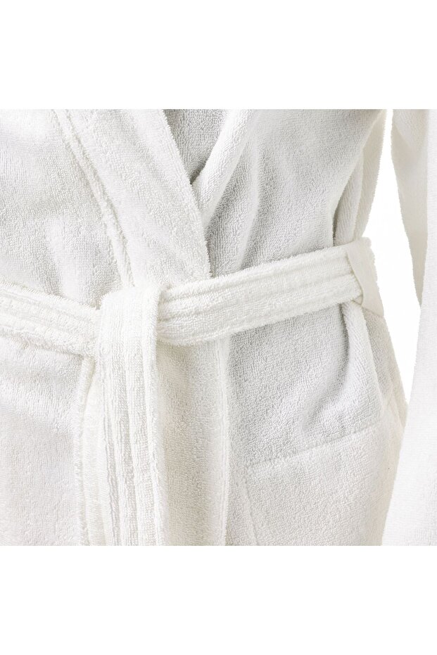 bornoz, beyaz, S/M - 5