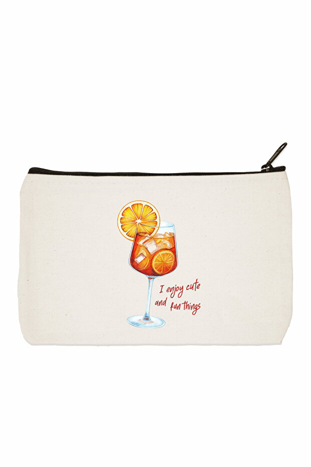 استمتع بحقيبة المكياج المطبوعة - 1