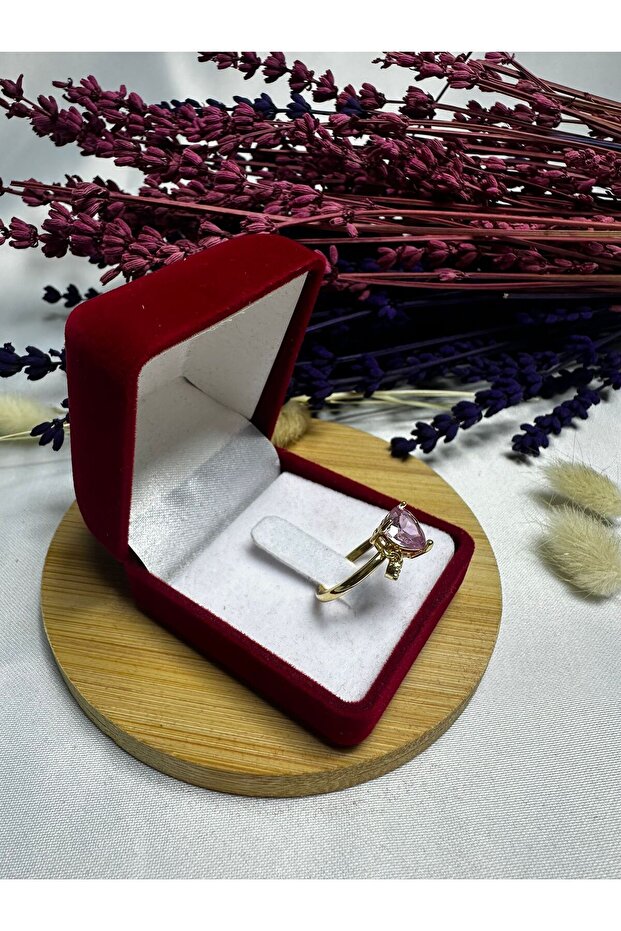 خاتم الأميرة بحجر الزركون قابل للتعديل - 3