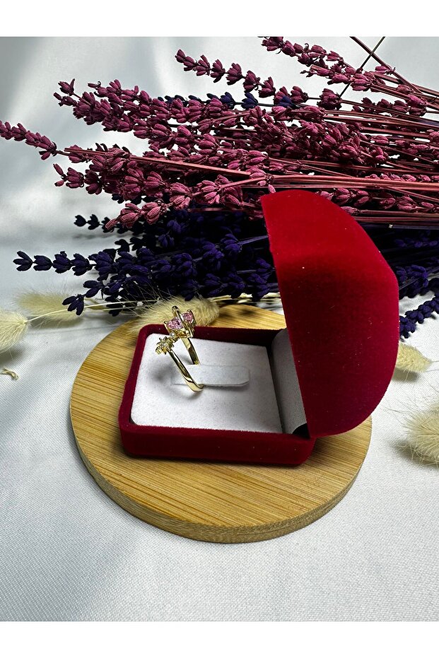 خاتم الأميرة بحجر الزركون قابل للتعديل - 3