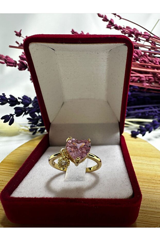 خاتم الأميرة بحجر الزركون قابل للتعديل - 2