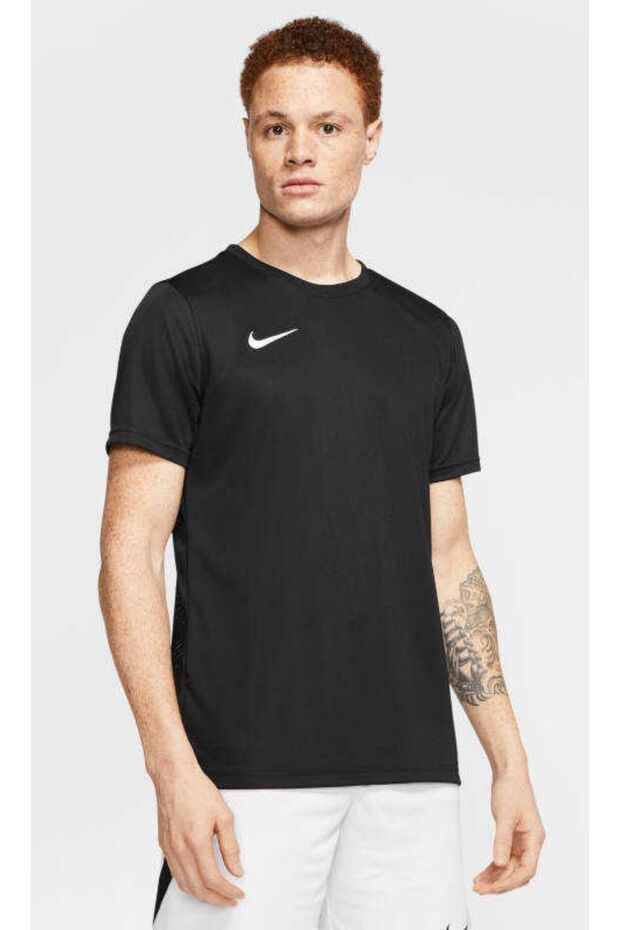 Men's T-Shirt Dri-Fit Park Vii Jersey Back Mesh Sweat-Wicking Men's Jersey T-Shirt Sports T-Shirt