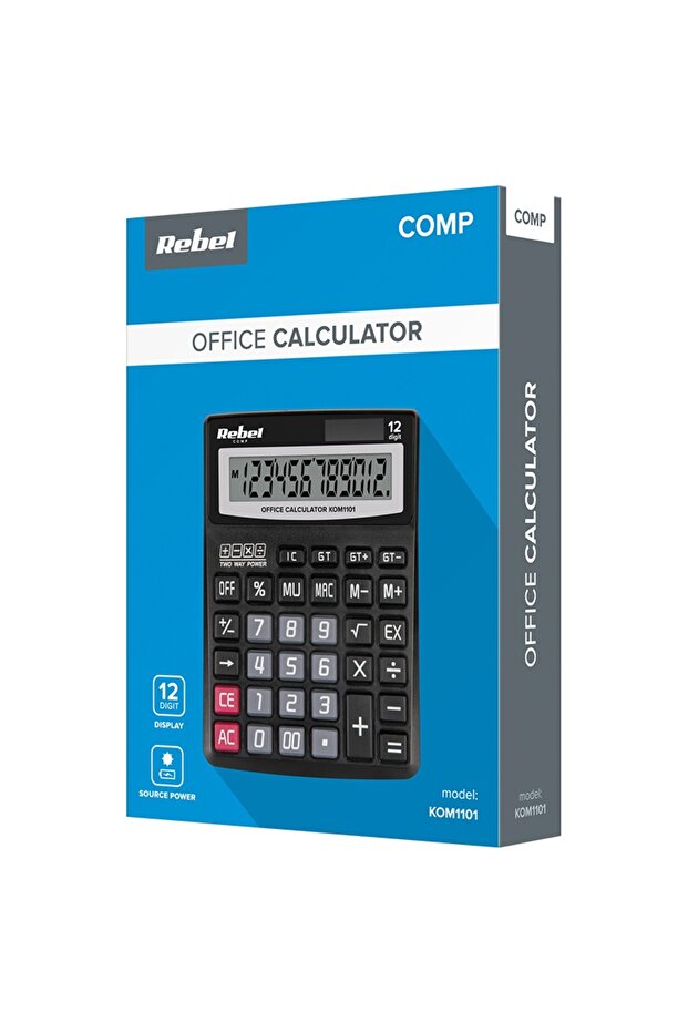 12-digit desktop calculator with multiple functions - 6
