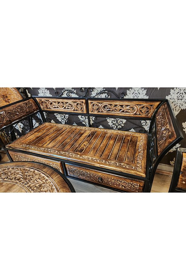 Ahşap balkon ve teraslı koltuk takımı - 3