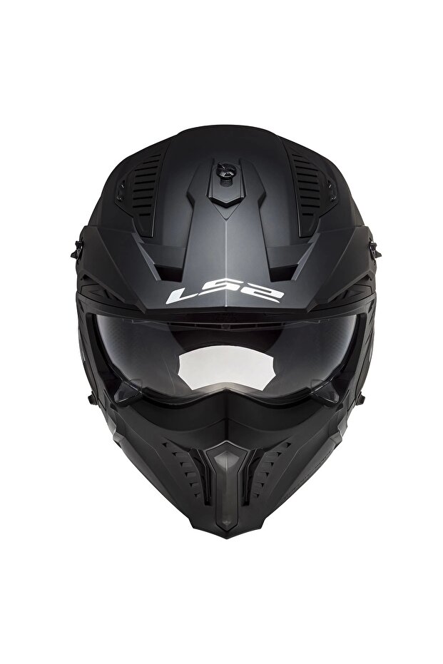 DRIFTER MAT SİYAH KASK - 5