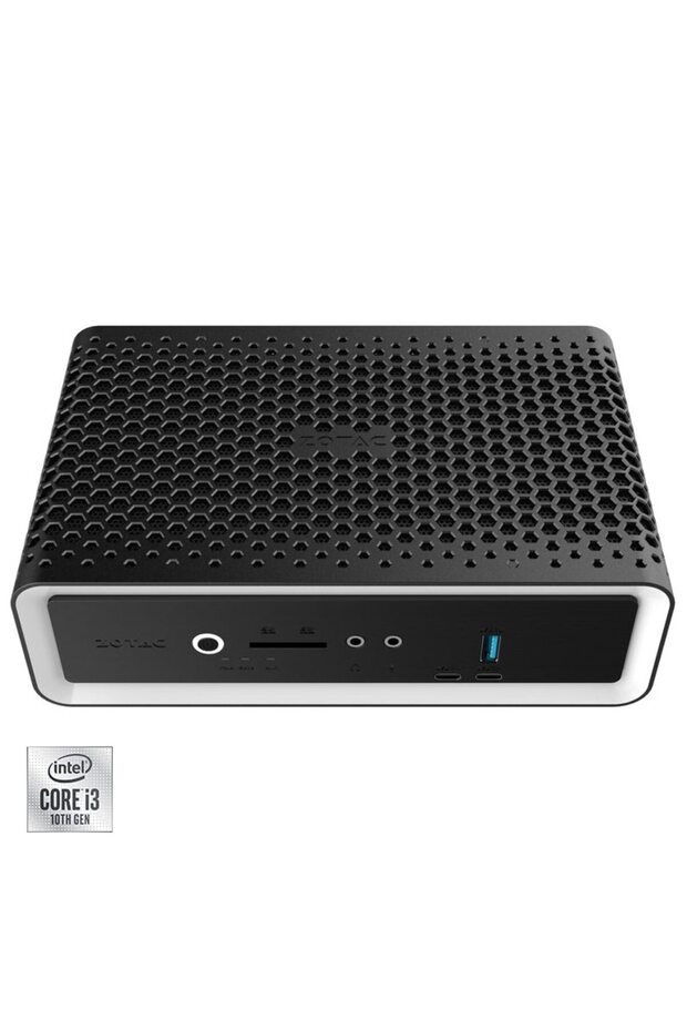 Mini PC Barebone Zbox with Intel Core i3-10110U Processor Up to 4.10GHz, No RAM, No Storage, W - 4