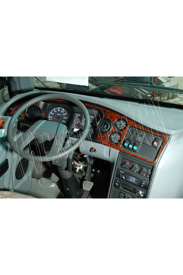 Isuzu Turquoise Console-Torpedo Covering 2005 2 Pieces