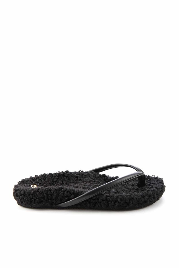 Women's Black Slippers K04665152109