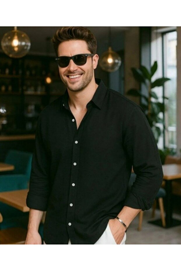 Cămașă Sofia Regular cu mânecă lungă pentru bărbați - 3