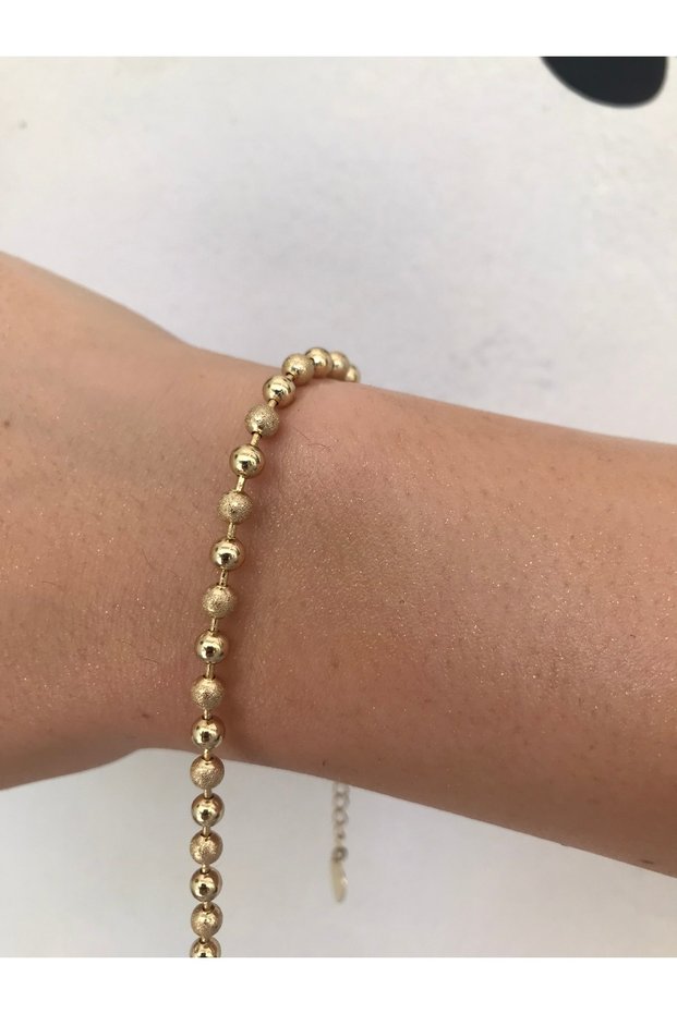 Stainless Steel Stone Shiny Silvery Dorica Stone Bracelet Leaf Detail