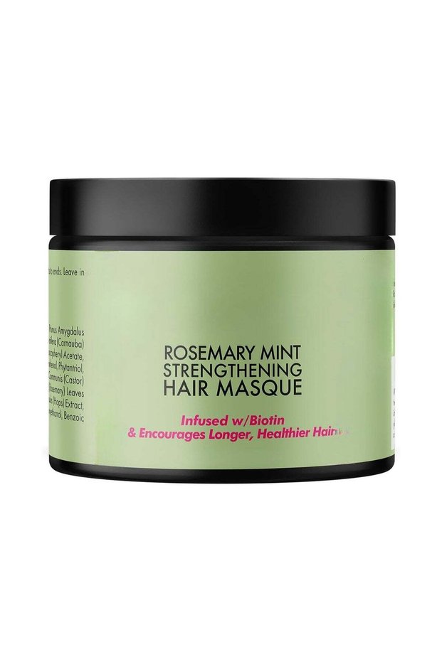 Organics Rosemary Mint Strengthening Hair Masque, Essential Oil and Biotin Deep Treatment