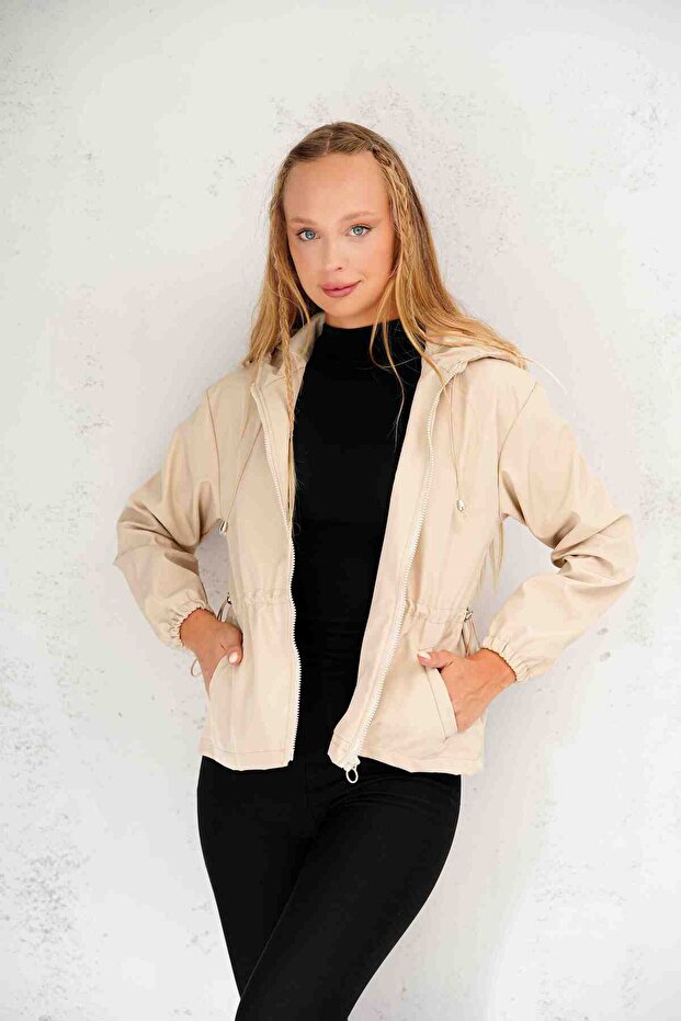 Women's Hooded Spring Jacket