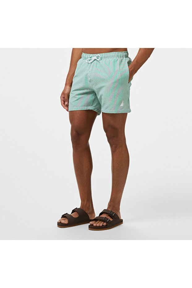 Erkek Yeşil Deniz Şortu - 3