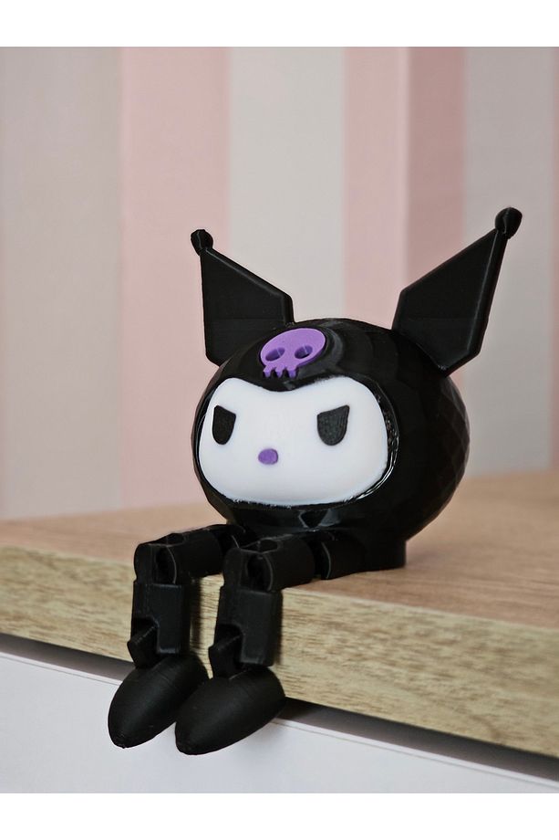 KUROMİ SALLANAN AYAKLI BİBLO OYUNCAK HEDİYELİK - TEK ADET - 5