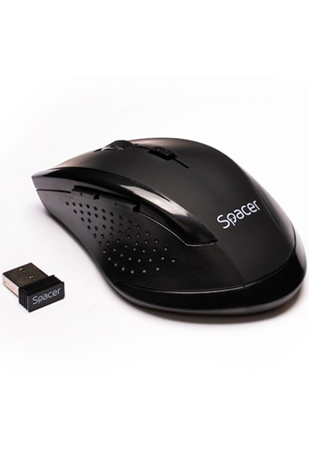 Mouse optic wireless SPMO-291, negru - 1