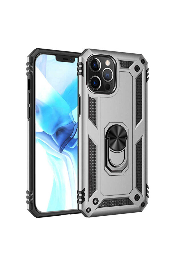 iPhone 12 Pro Max Compatible Cppl Vega Case-Gray - 1