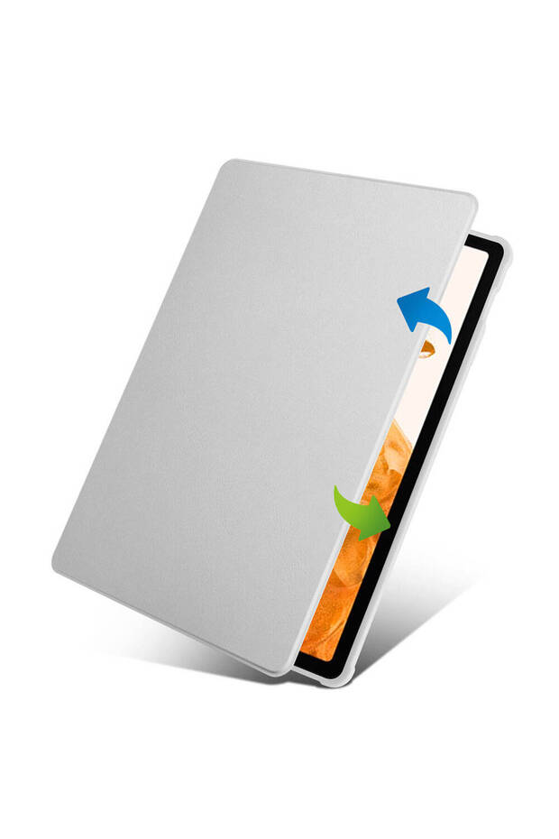 حافظة Galaxy Tab S9 Plus متوافقة مع CPPL مع حجرة قلم حراري وحامل قابل للدوران - أسود - 3