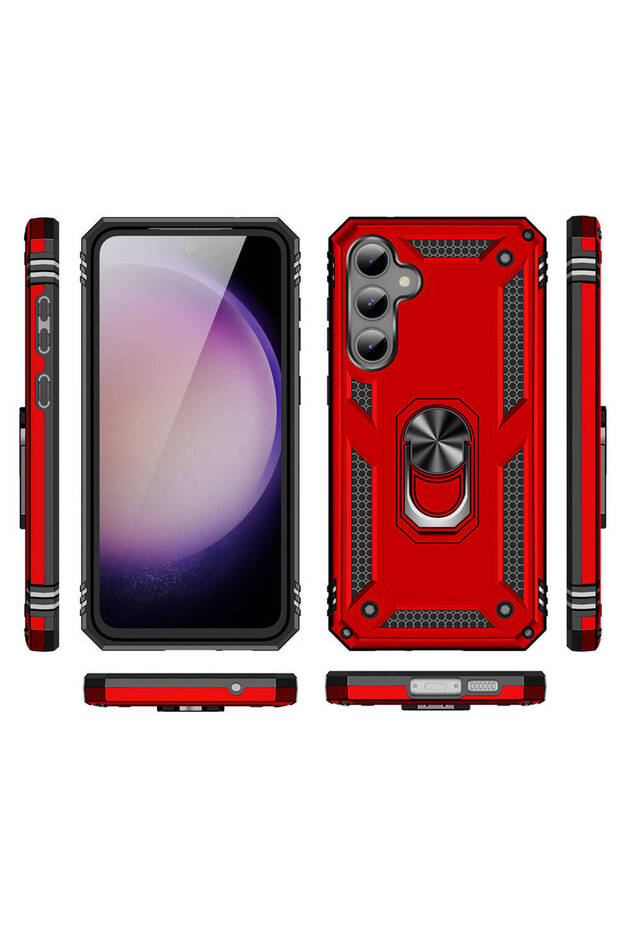 حافظة CPPL Vega متوافقة مع هاتف Galaxy S23 FE - أسود - 5