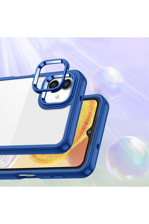 غطاء حماية جالاكسي A04E CPPL فلورا - أسود - 6