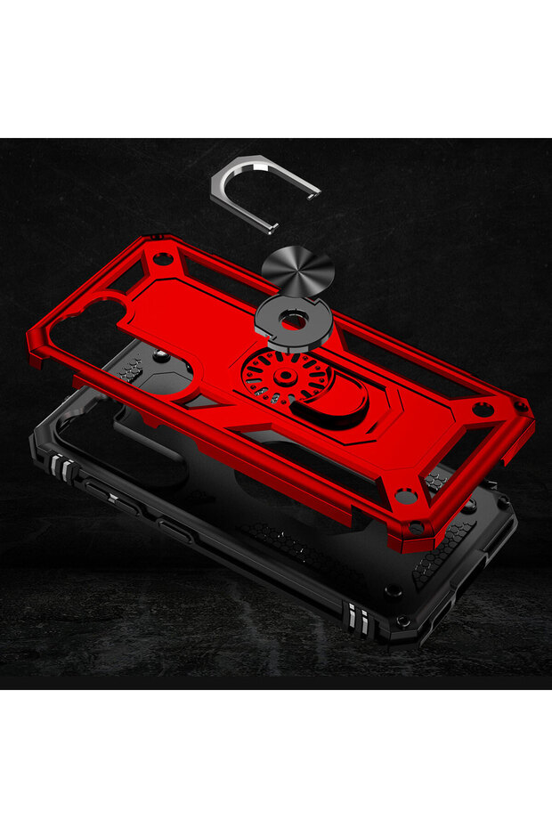 Galaxy S23 Plus Compatible Cppl Vega Case-Red - 6
