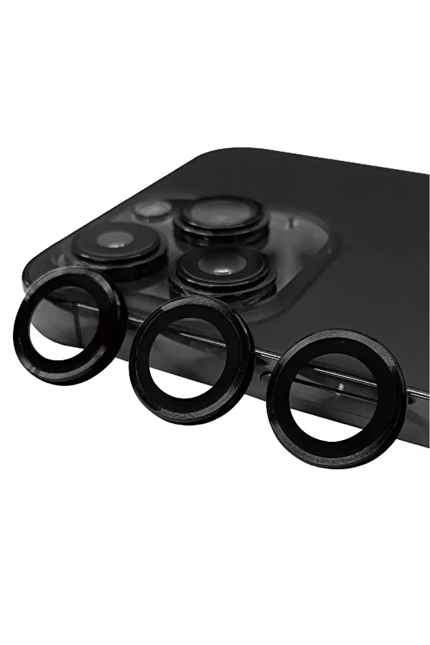 iPhone 14 Pro Max Compatible Cppl Cl-07 Camera Protector-Black - 1
