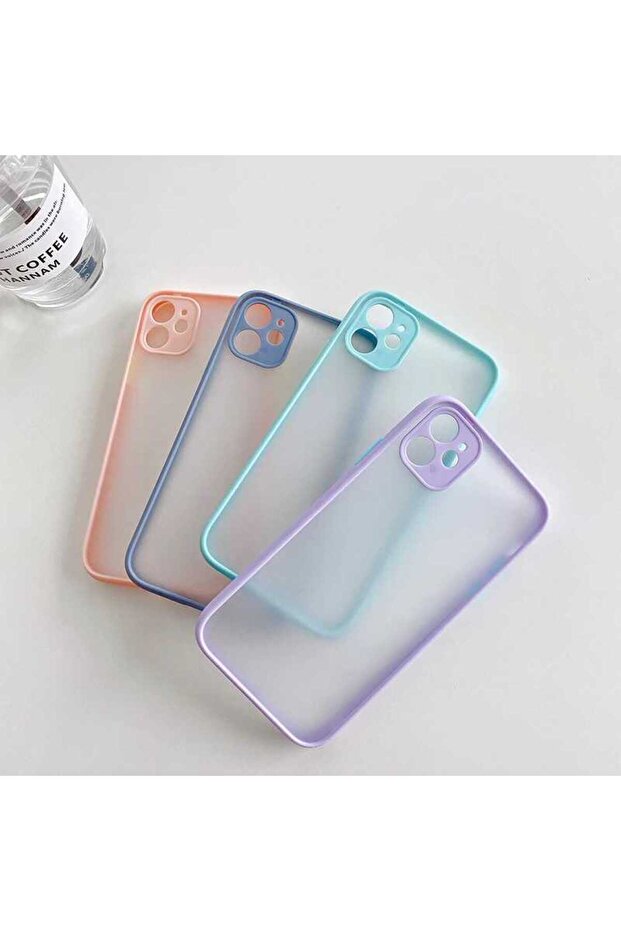 حافظة CPPL Hux متوافقة مع هاتف iPhone 12 Mini - أحمر - 5