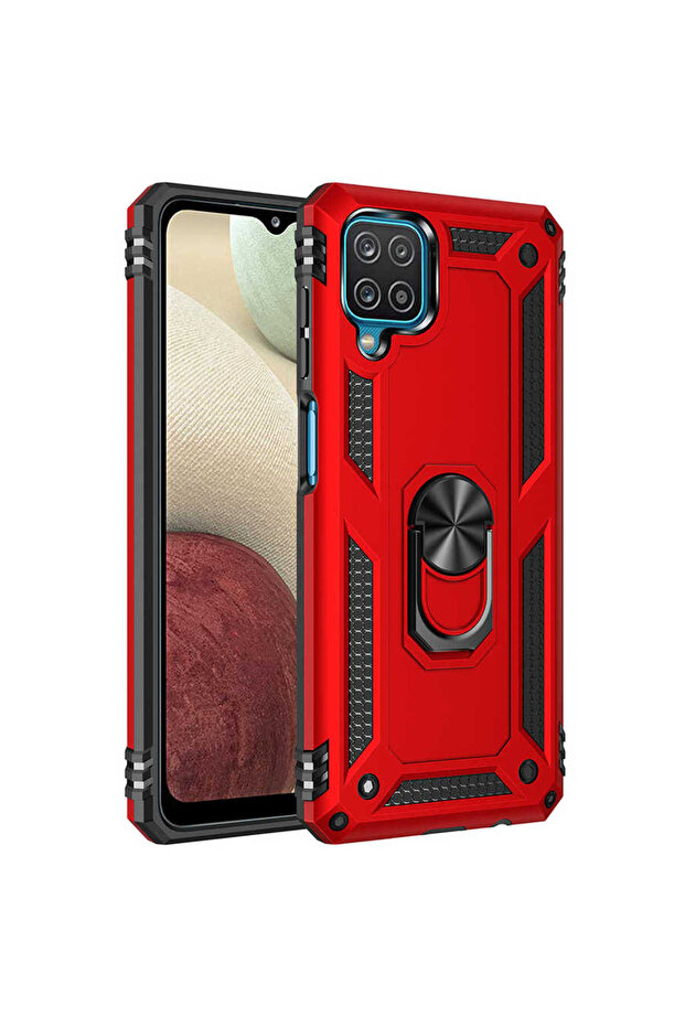 غطاء حماية لهاتف جالاكسي A22 4G من سي بي بي إل فيجا - أحمر - 1