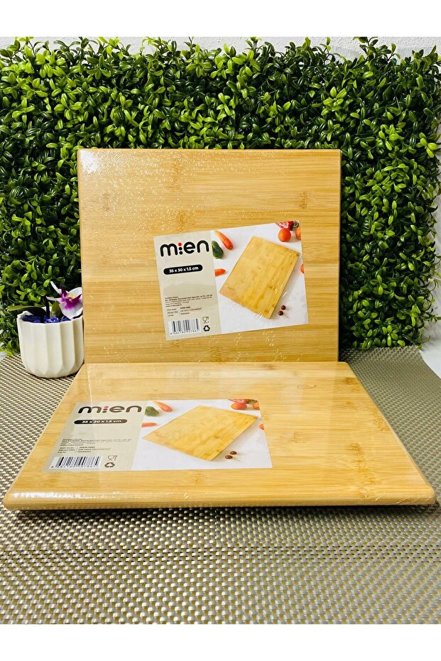 Bamboo Presentation Tray Square with Rotation - 1