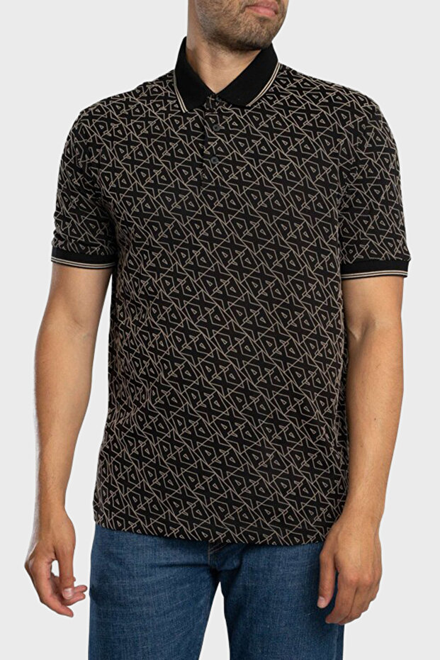 All Logo Cotton Regular Fit Button Polo Neck t Shirt Men Polo Neck t Shirt