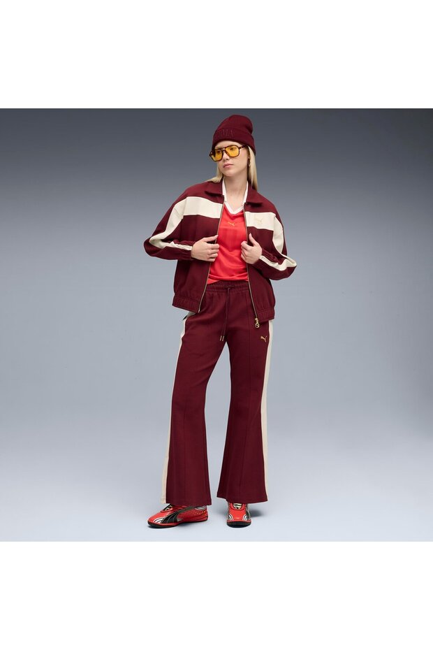 T7 Relaxed Track Jacket Kadın Yetişkin Ceket - 5